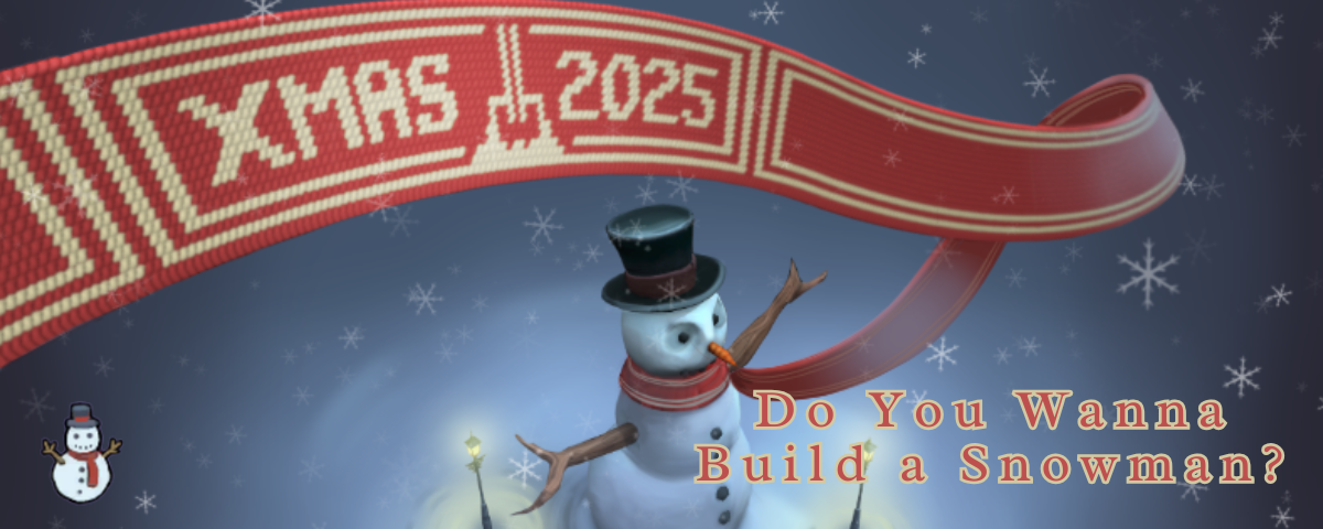 Brighter Shores Christmas Event 2025 banner custom made